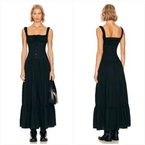 Lioness | Dresses | Lioness Heart Shaped Maxi Dress Onyx Black Size Medium  New | Poshmark
